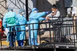 Медики однієї з лікарень Нью-Йорка