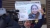 Supporters in Moscow demand charges against Svetlana Prokopyeva dropped. 
