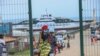 Cabo Delgado, deslocados internos (IDPs) chegando a Pemba evacuados de Palma