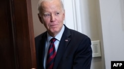 ARCHIVO: El presidente de EEUU, Joe Biden, durante un acto en la Casa Blanca en Washington, DC, el 4 de octubre de 2023.