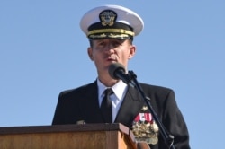 Capt. Brett Crozier wrote a letter of concern to his superiors. The letter was later leaked to the press.