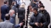 Britain's Prince Charles visits a pop-up COVID-19 vaccination center at the Finsbury Park Mosque, amid the coronavirus disease (COVID-19) pandemic, in London, March 16, 2021.