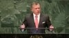 Jordan's King Abdullah Calls on UN to Keep Supporting Palestinians 