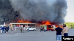 Russia's attack on Ukraine continues, in Kremenchuk