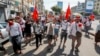 Explainer: How Are the Myanmar Protests Being Organized?