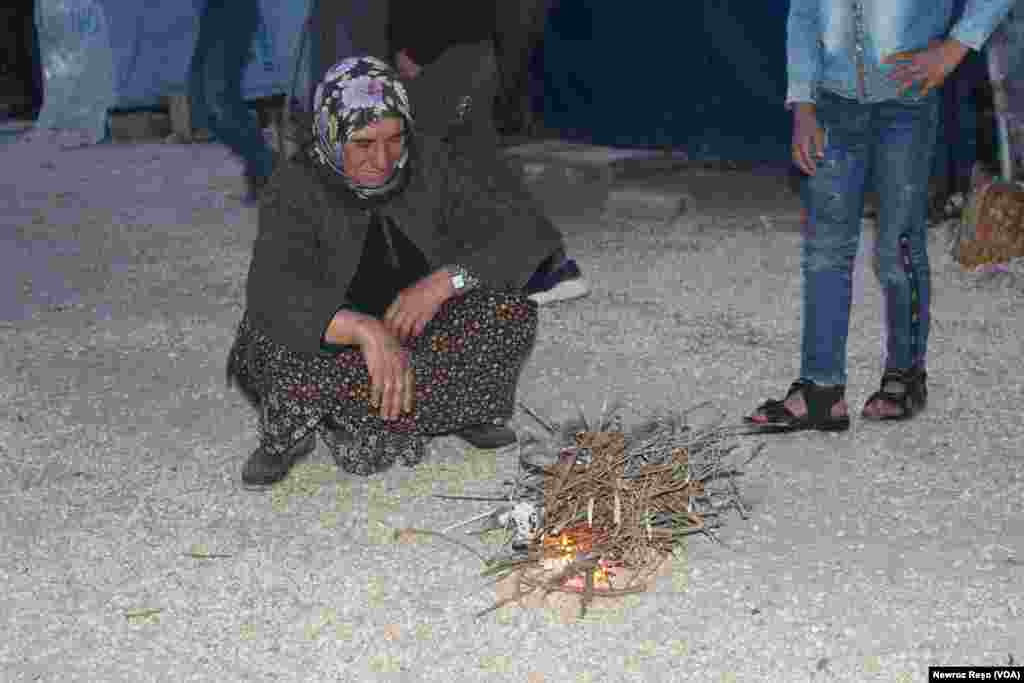 Newroza Penaberên Efrînê li Şehba