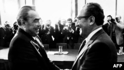 ჰენრი კისინჯერი და ლეონიდ ბრეჟნევი, 1974 წელი