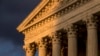 FILE - In this Oct. 10, 2017, file photo, the U.S. Supreme Court in Washington is seen at sunset. 