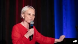 Конгресвумен Вікторія Спарц, штат Індіана, США, 2 травня 2024. AP Photo/Darron Cummings