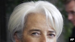 Managing Director of the International Monetary Fund Christine Lagarde arrives for an EU summit in Brussels, December 8, 2011.