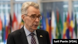 Pomoćnik američkog državnog sekretara za energetske resurse Geoffrey R. Pyatt razgovara za ukrajinski servis Glasa Amerike, 15. decembra 2024.
