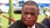 FILE: Retired General Constantino Chiwenga at the State House for swearing in as one of two Zimbabwe's vice presidents, Harare, Dec. 28, 2017. 