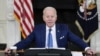 El presidente de EE. UU., Joe Biden, se prepara para su prime discurso del Estado de la Unión el 1 de marzo de 2022.