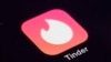 Aplikasi kencan Tinder (ilustrasi).