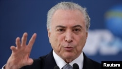 Michel Temer, Presidente brasileiro