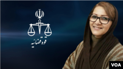 Pembela hak asasi manusia Iran Jila Karamzadeh Makvandi, dijatuhi hukuman enam tahun penjara pada September 2020 karena melakukan kritik damai terhadap penguasa Islam Iran melalui demonstrasi dan media sosial. (Foto: VOA)