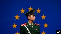 FILE -In this April 29, 2020 photo Secretary of State Mike Pompeo at a news conference said according to a Homeland Security report Chinese leaders ‘intentionally concealed the severity’ of the pandemic from the world early January.