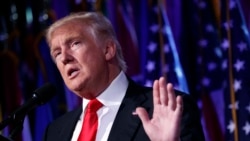 ကန်အစိုးရသစ်ဖွဲ့စည်းမှု ပြဿနာတွေအပေါ် Trump တုံ့ပြန်