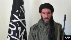 Libyan authorities said Nov. 22, 2106, that they have arrested a wife of the one-eyed militant leader Mokhtar Belmokhtar, once considered the most dangerous man in the Sahara and a veteran al-Qaida-linked figure.