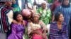 Parents of abducted students from Bethel Baptist High School wait as some are released, in Kaduna, July 25, 2021.