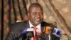 FILE - South Sudan rebel leader Riek Machar addresses journalists during a news conference in Nairobi, Kenya, July 8, 2015. 