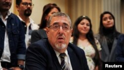 危地馬拉總統候選人之一貝爾納多·阿雷瓦洛（Bernardo Arevalo）（路透社資料圖）