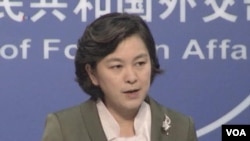 Juru bicara Kementerian Luar Negeri China, Hua Chunying (Foto: dok).