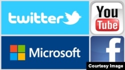 Social Media YouTube Microsoft Facebook twitter