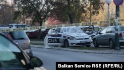 Mjesto zločina u naselju Alipašino Polje, Sarajevo, 26, oktobar 2018.