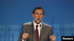 Rajoy ha negado la necesidad de ayuda europea en una rueda de prensa en Madrid