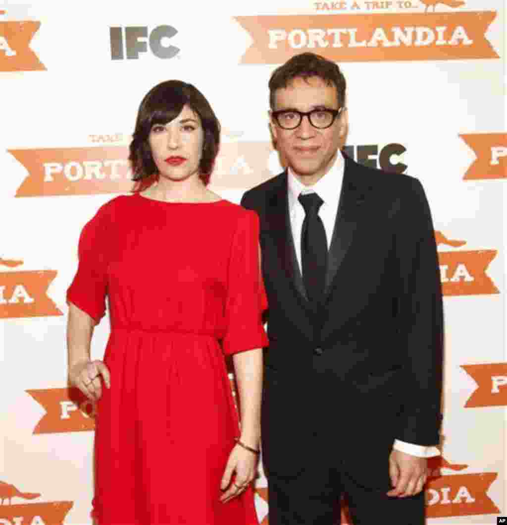 Otro comediante de padre venezolano, parte de la lista es Fred Armisen, quien ganó popularidad en la serie estadounidense “Saturday Night Live” y este año su nuevo programa “Portlandia” es descrito por Time como &ldqu