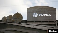 Archivo - Imagen del edificio de PDVSA en Caracas, Venezuela el 28 de enero de 2019.