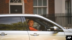 Britain's Prime Minister Boris Johnson's senior aid Dominic Cummings leaves 10 Downing Street, in London, May 24, 2020. 
