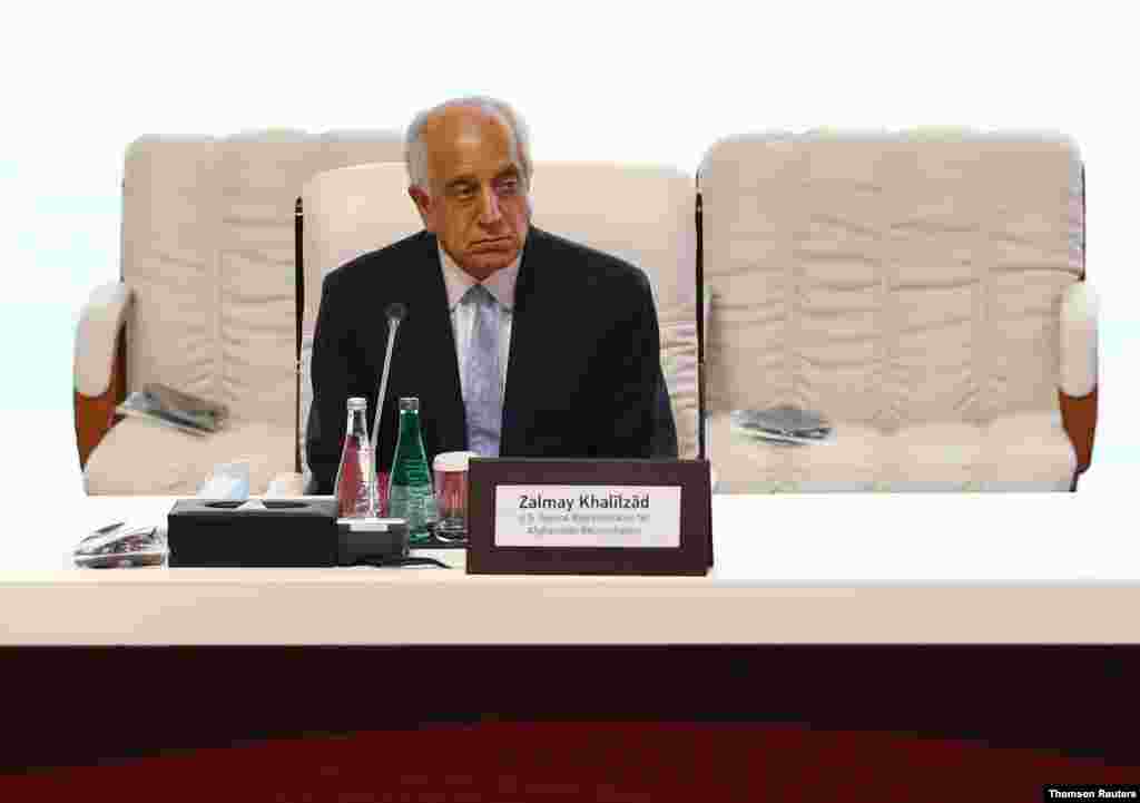زلمی خلیلزاد نماینده ویژه آمریکا در امور افغانستان نیز در این مذاکرات حضور دارد و آن را یگانه راه پایان بخشیدن به جنگ طولانی در کشور نامیده است.