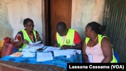 Mesa de voto, Guiné-Bissau, 2019