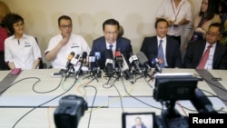 马航MH370失踪后马来西亚政府发表声明。(资料照片）