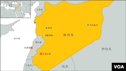 叙利亚地图