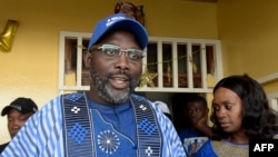 Rais mteule wa Liberia, George Weah