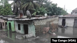 Mafuriko mjini Kinshasa Januari 4, 2017. ( Picha na VOA/TopCongo)