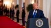 ​លោក​ប្រធានាធិបតី Trump ថ្លែង​នៅ​សេតវិមានកាលពីថ្ងៃទី​២៩ មករា ឆ្នាំ២០២៥។