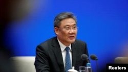 资料照：中国商务部部长王文涛