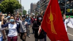 ရန်ကုန်မှာ တကျော့ပြန် လမ်းပေါ်ထွက် ဆန္ဒပြ