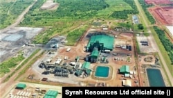 Le site minier Balama Mine, au Mozambique.