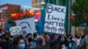 Albuquerque Protest Turns Violent, Shots Fired, Fires Set