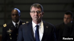 FILE - U.S. Secretary of Defense Ashton Carter