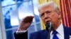 Presiden AS Donald Trump memberi isyarat di Ruang Oval Gedung Putih di Washington, D.C., AS, 12 Februari 2025. (Foto: Reuters)