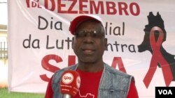 Em guerra contra a SIDA.Supervisor provincial do programa de luta contra a SIDA em Malanje Júlio Borges Saquesseque