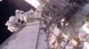 Spacewalking Astronauts Upgrade Orbiting Lab's Power Grid