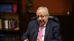 危地馬拉外交部長卡洛斯·拉米羅·馬丁內斯（Carlos Ramiro Martinez）2024年2月5日接受路透社專訪。（路透社）