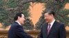 ཞི་ཅིན་ཕིང་གིས་མཚོ་སྒག་གཉིས་ཁ་བྲལ་ཐབས་མེད་ལུགས་བཤད་པ།